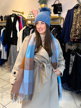The Sallie- Checked Scarf